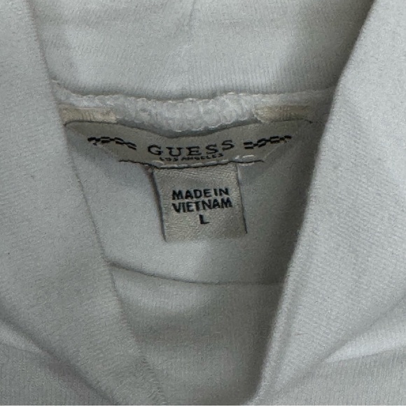Guess White Sleeveless Cut Out Bodysuit - Picture 4 of 10